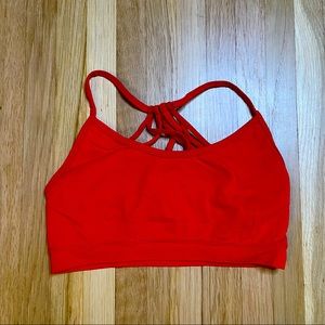 Fabletics red bra size XS